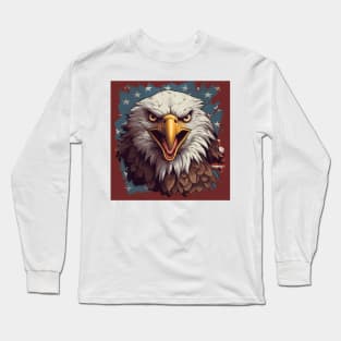 American Bald Eagle Long Sleeve T-Shirt